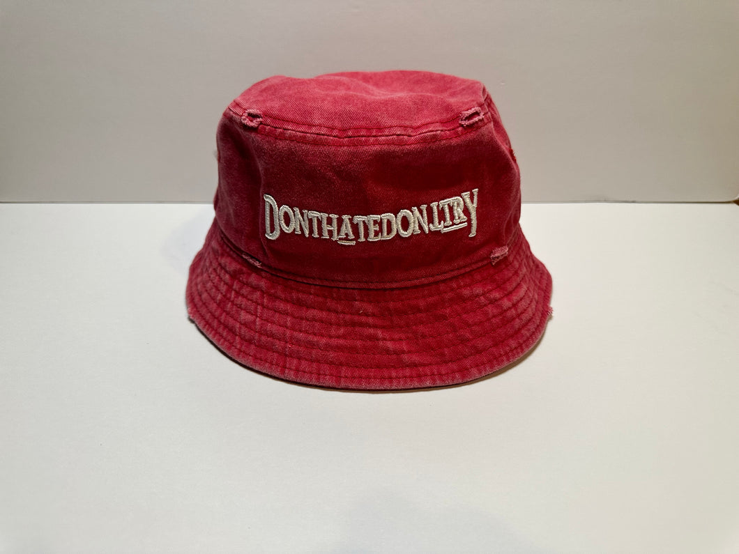 Vintage Distressed Bucket Hat