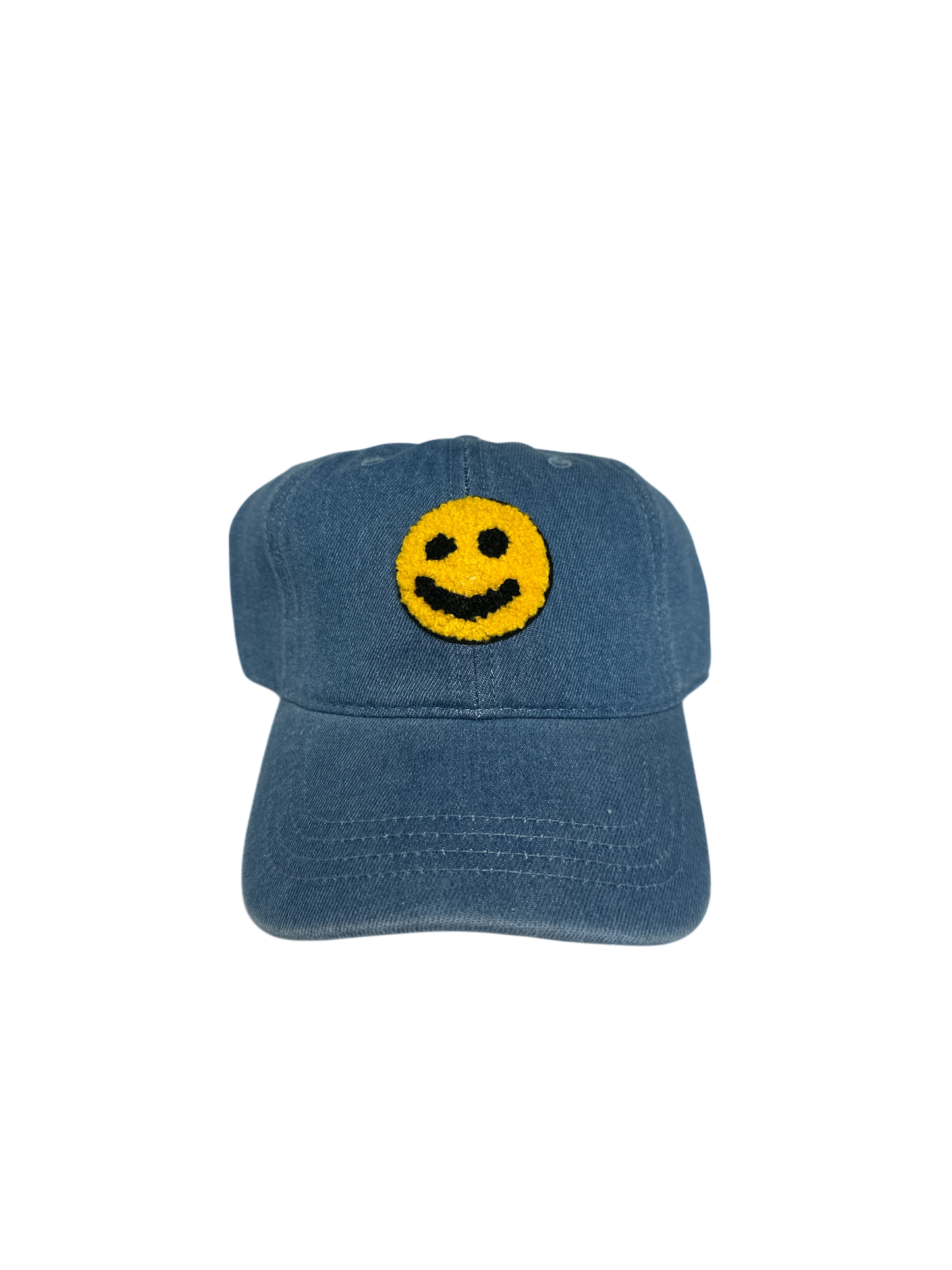 DHDT "Smiley Face" Denim Dad Hat