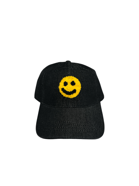 DHDT "Smiley Face" Denim Dad Hat